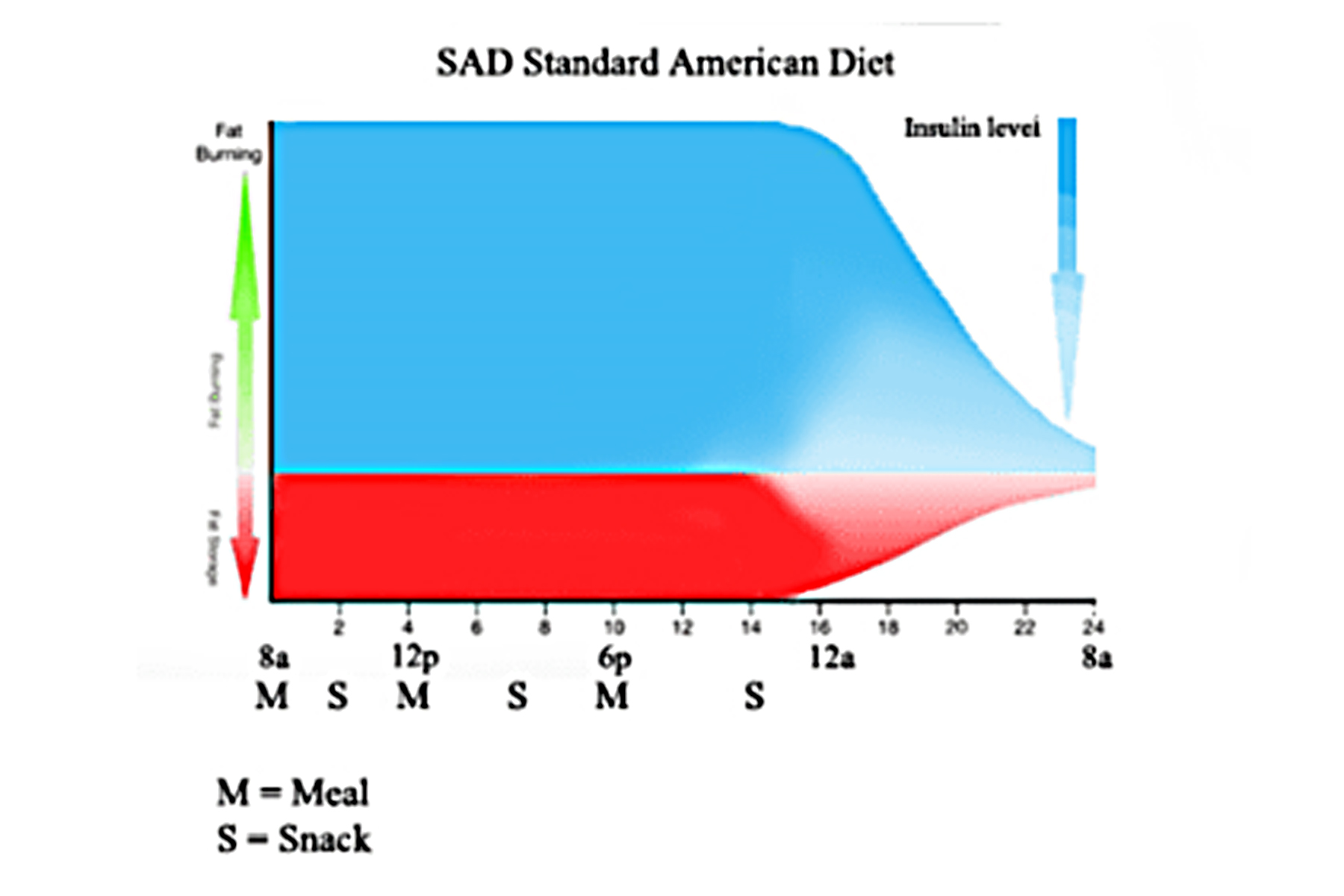 SAD diet chart