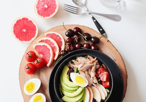 healthy food in a bowl